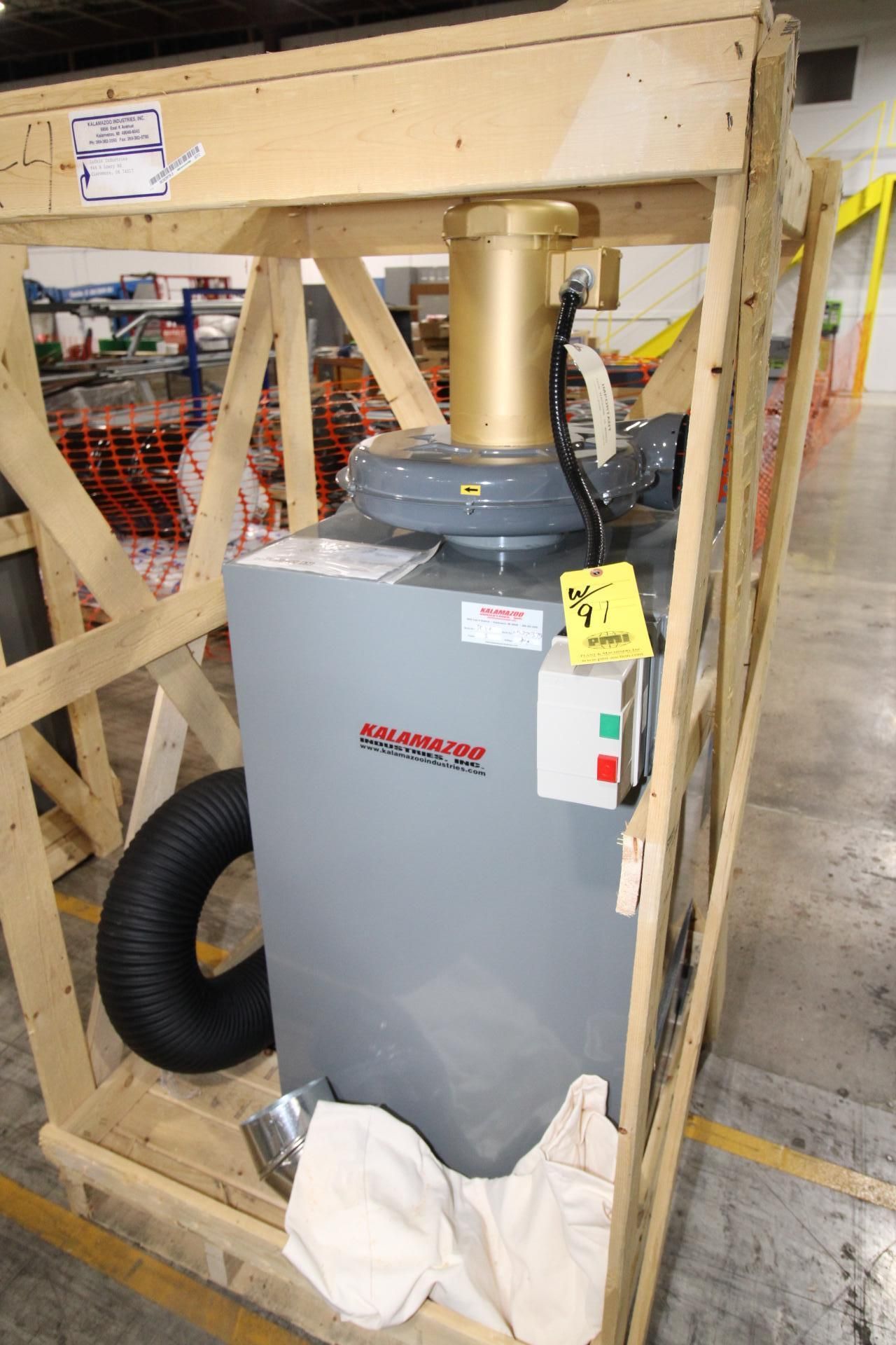 INDUSTRIAL SANDER W/ DUST COLLECTOR, KALAMAZOO S8D, 8” x 60”, 7.5 HP, w/ dust collection system, - Image 6 of 8