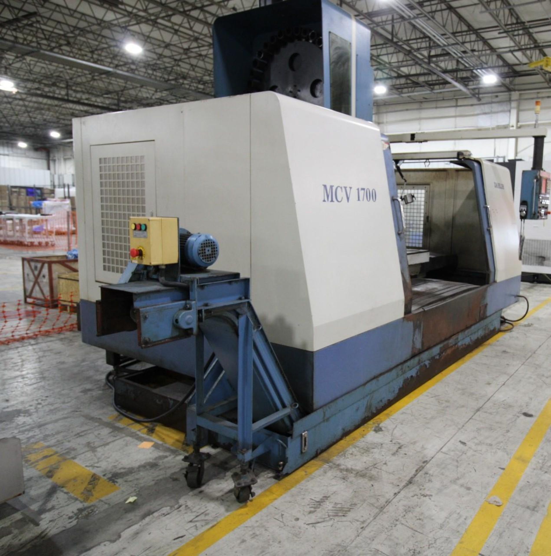 CNC VERTICAL MACHINING CENTER, DAHLIH MCV-1700, new 2006, Fanuc 21i-MB CNC control, 40” x 75” tbl. - Image 4 of 24