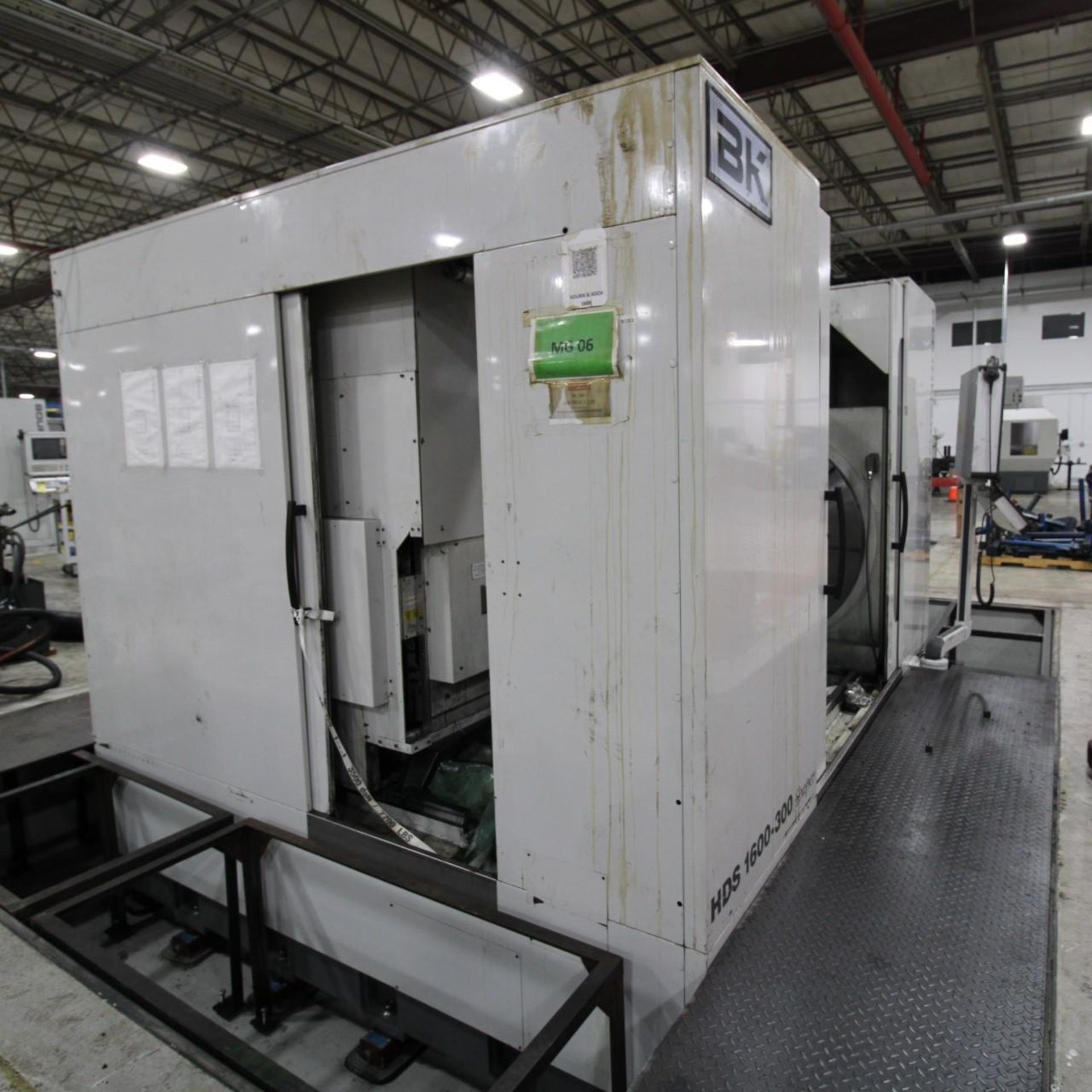 CNC HERRINGBONE GEAR SHAPER, BOURN & KOCH MDL. HDS-1600-300, new 2012, Siemens Sinumerik 9-axis - Image 3 of 21