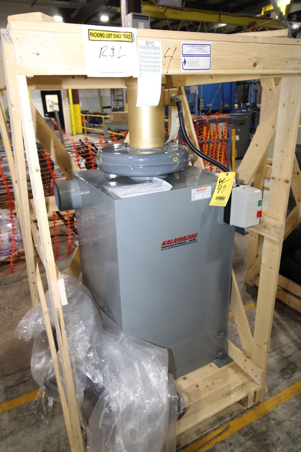 INDUSTRIAL SANDER, W/ DUST COLLECTOR, KALAMAZOO S8D, 8” x 60”, 7.5 HP, w/ dust collection system, - Image 6 of 7