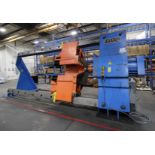 HORIZONTAL FORCING WHEEL PRESS, SAVAGE MDL. H-400, new 2011, 400 T. pushing and 110 T. pulling cap.,