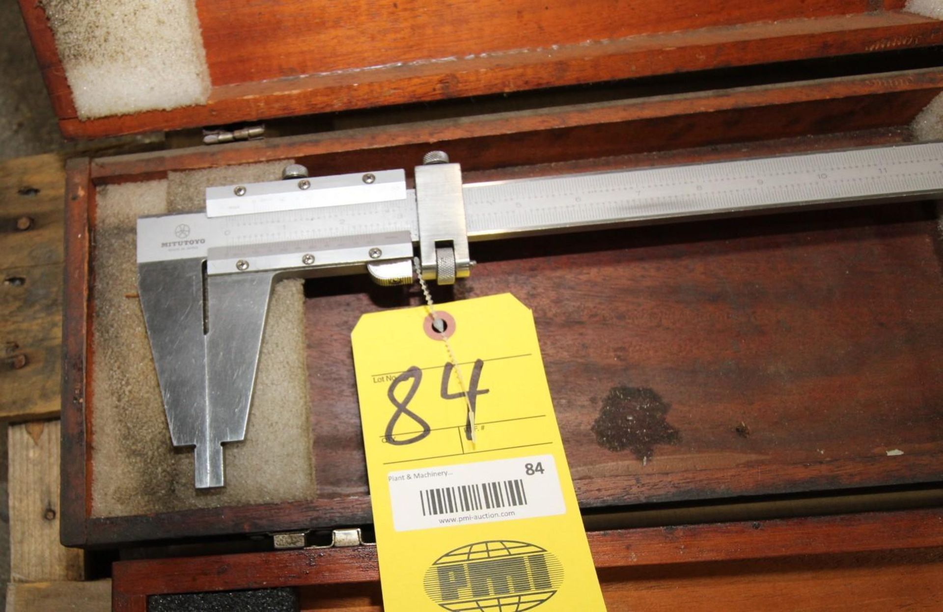 VERNIER CALIPER, MITUTOYO MDL. 160-102, 0 to 24", hardened, corrosion-resistant stainless steel - Image 2 of 2