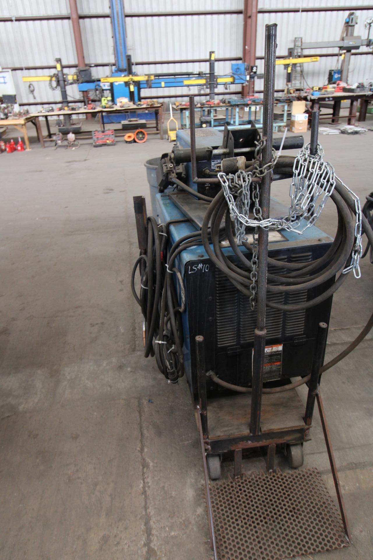 MIG WELDER, MILLER DELTAWELD 452, MDL. 903377, power source 230/460/575 v., 3-phase, output range, - Image 3 of 4