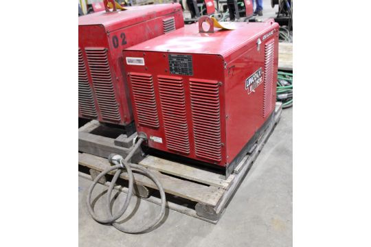 WELDER, LINCOLN IDEALARC CV305, MDL. K2400-1, max. amperage (MIG) 400 amp, input voltage, 208 v., - Image 2 of 2