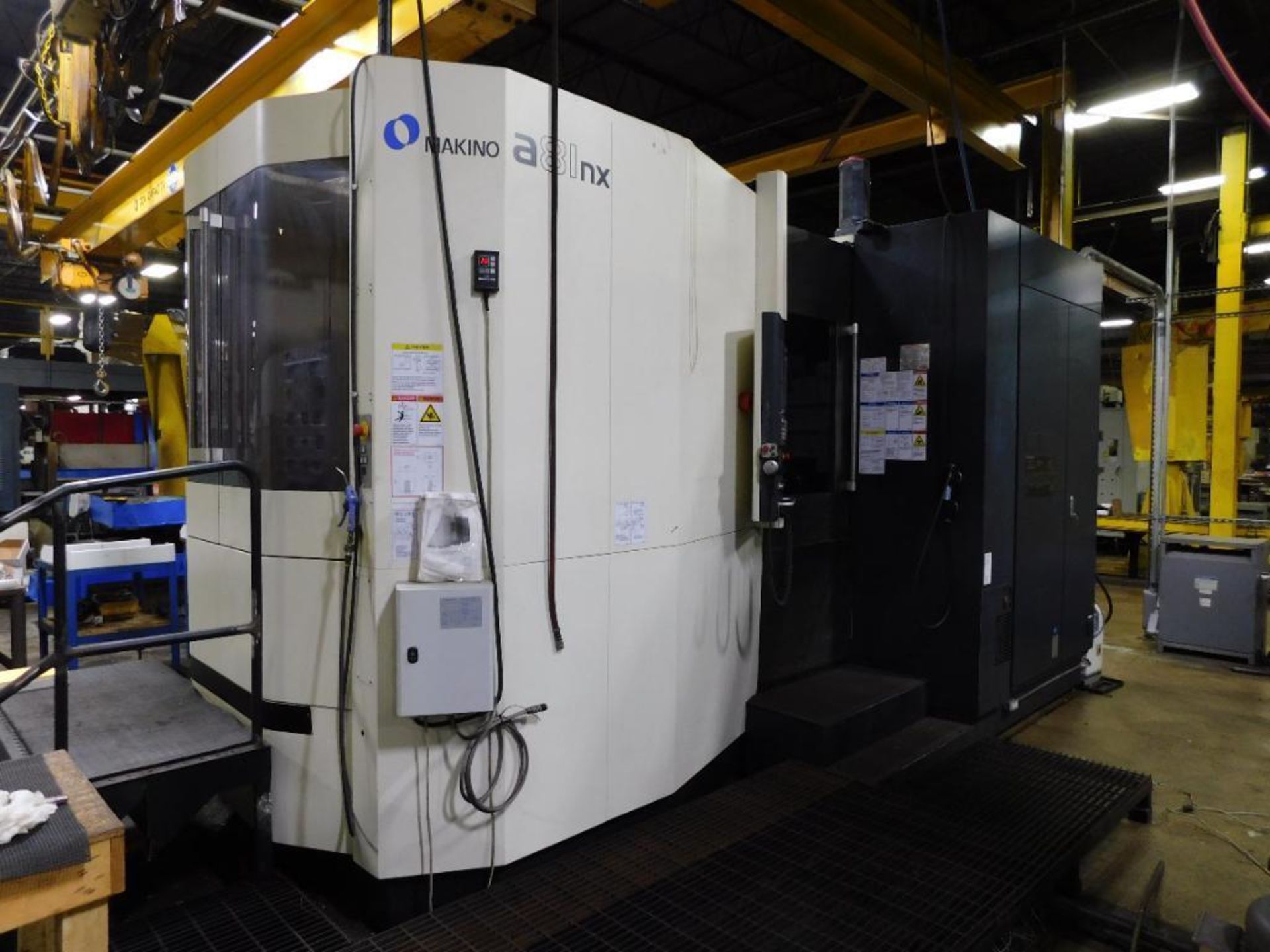 2017 Makino Model A81NX 2,600-Lb. 4-Axis CNC Horizontal Machining ...