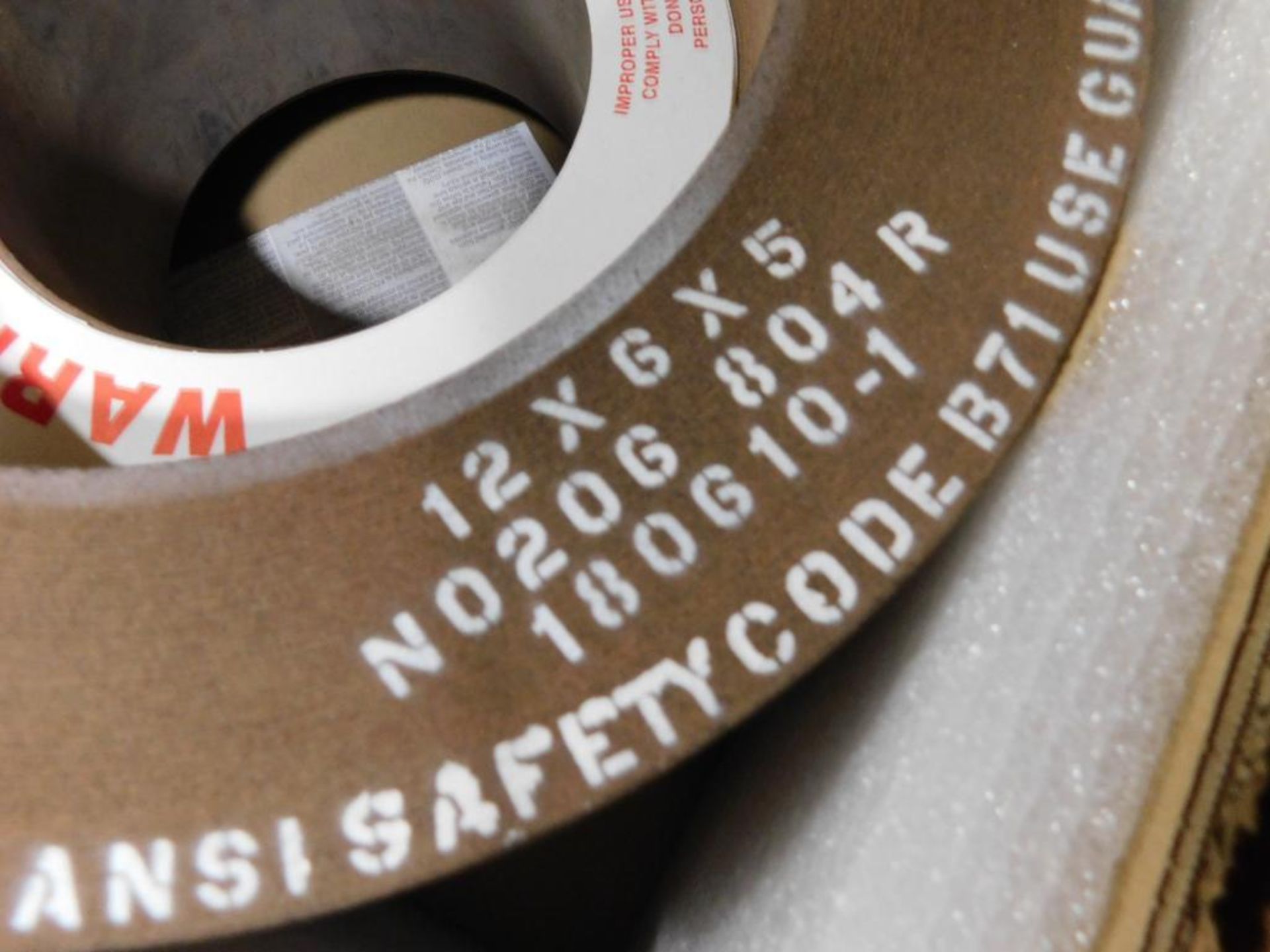 LOT: (9) NEW Large Grinding Wheels - Image 6 of 8