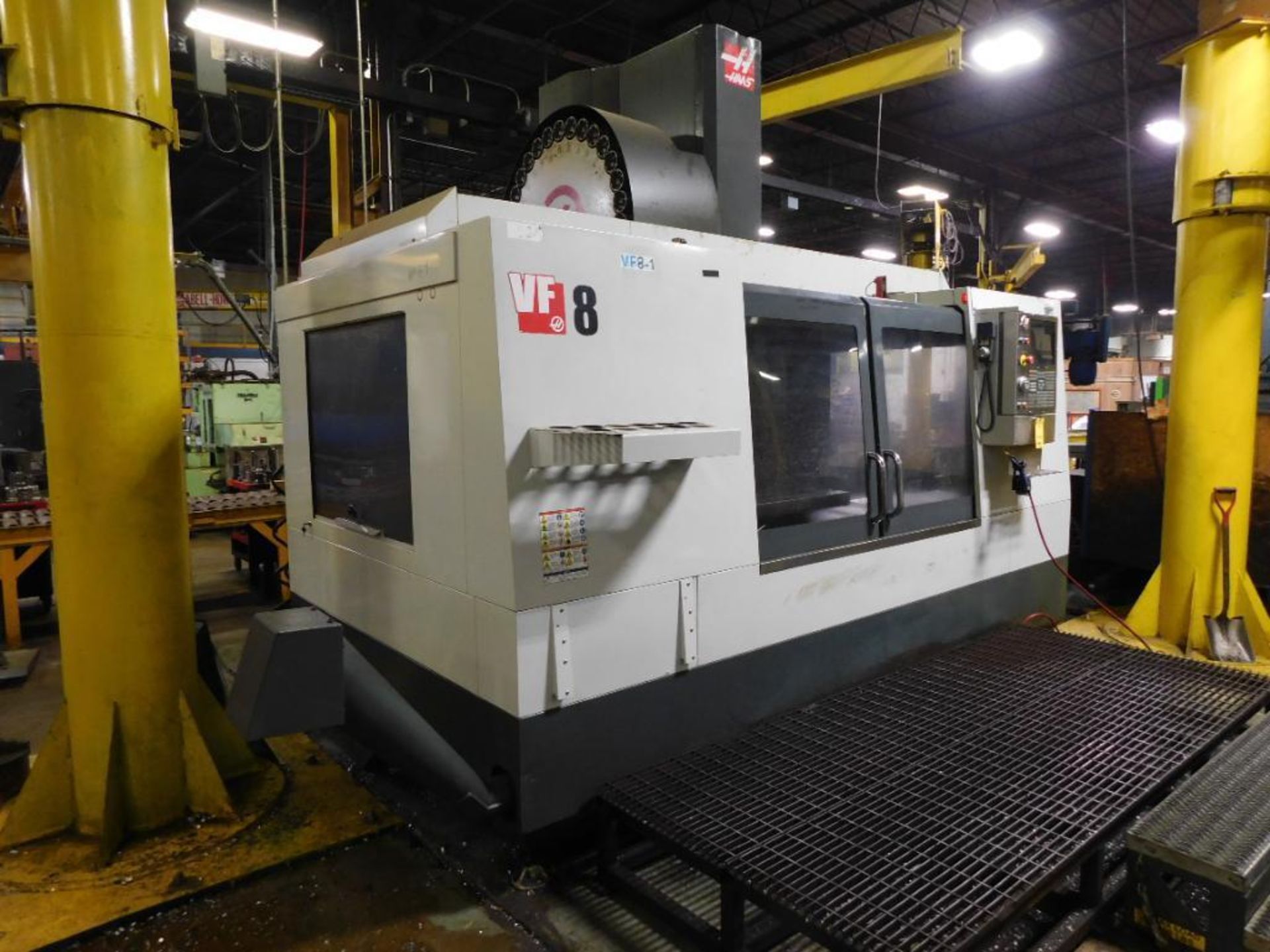2014 Haas Model VF-8/50 3-Axis CNC Vertical Machining Center, S/N: 1111710 (Unit # 524), 30 HP CAT 5 - Image 2 of 11