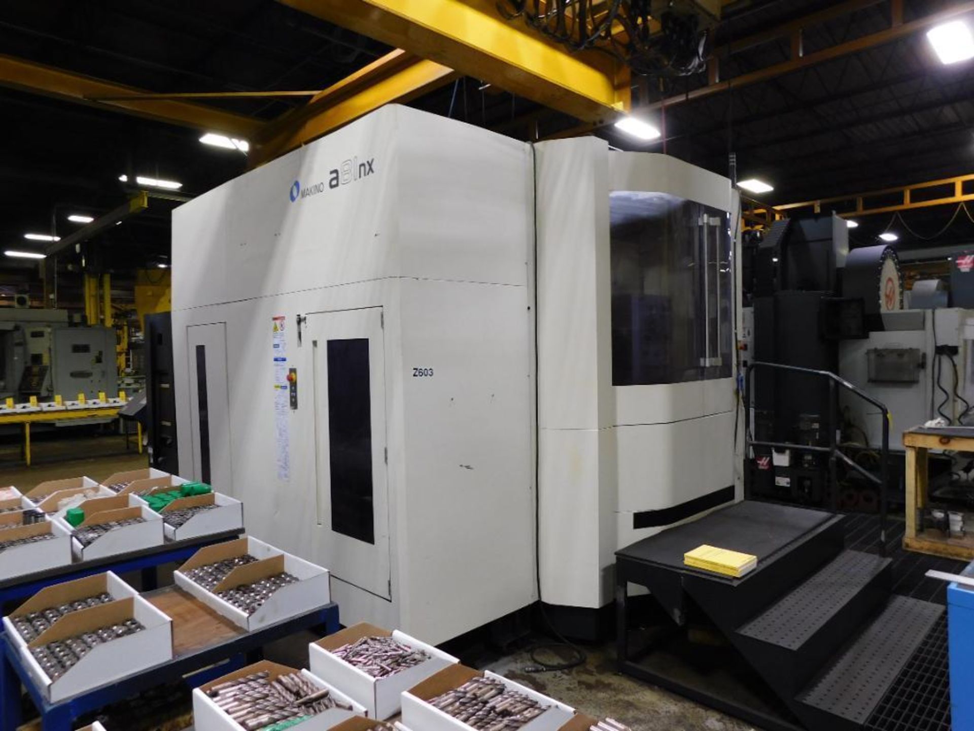 2017 Makino Model A81NX 2,600-Lb. 4-Axis CNC Horizontal Machining ...