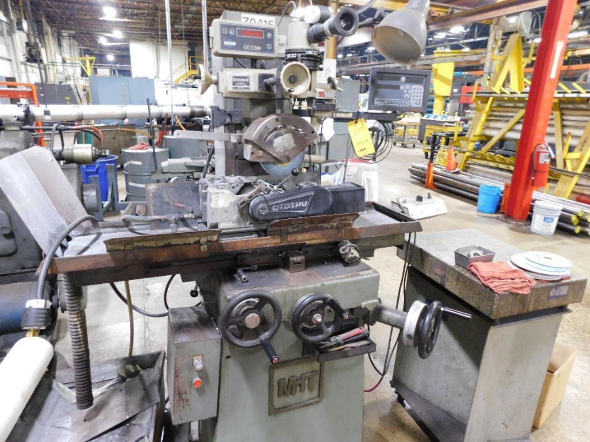 Mitsui-High Tec Model MSG-200MH 6" x 12" Hand Feed Surface Grinder, S/N: 97058964 (1997) (Unit # 416 - Image 3 of 12