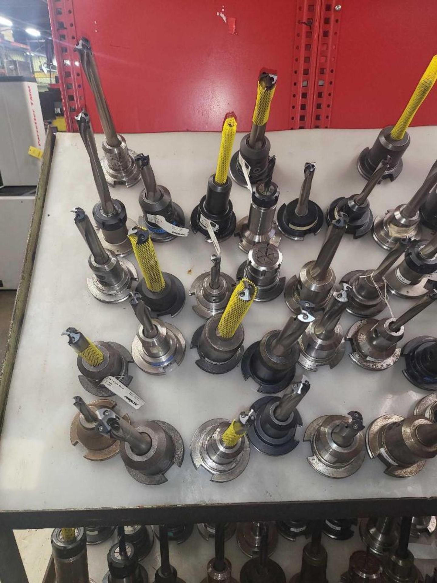 LOT: Rack w/(85) Pieces of CAT 50 Tool Holders & Assorted Tooling - Image 6 of 13