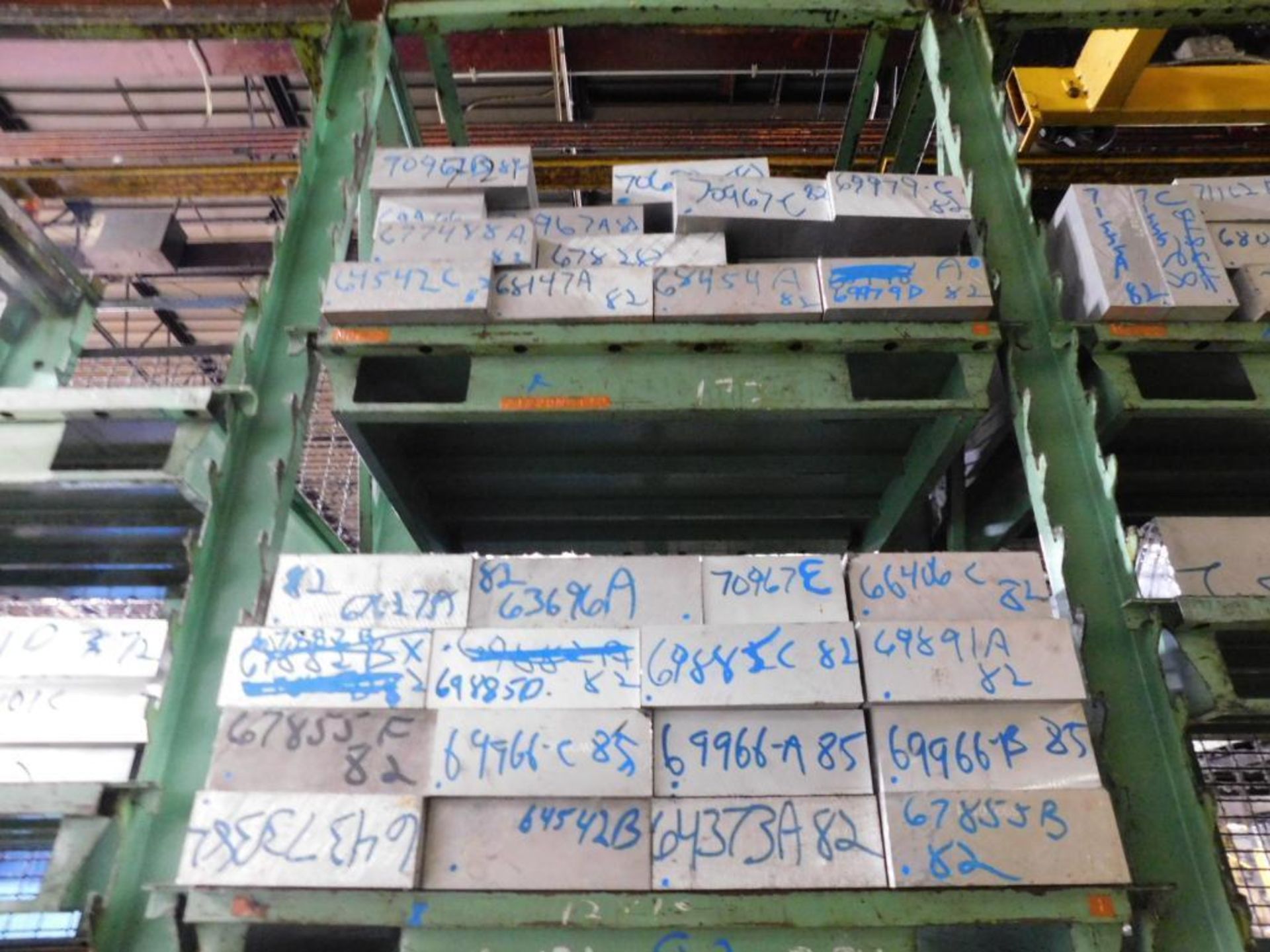 LOT: (25) Rows of Fortal Aluminum Alloy Blocks on (5) Sections of Racking (CERTS AVAILABLE) CLICK FO - Image 13 of 18