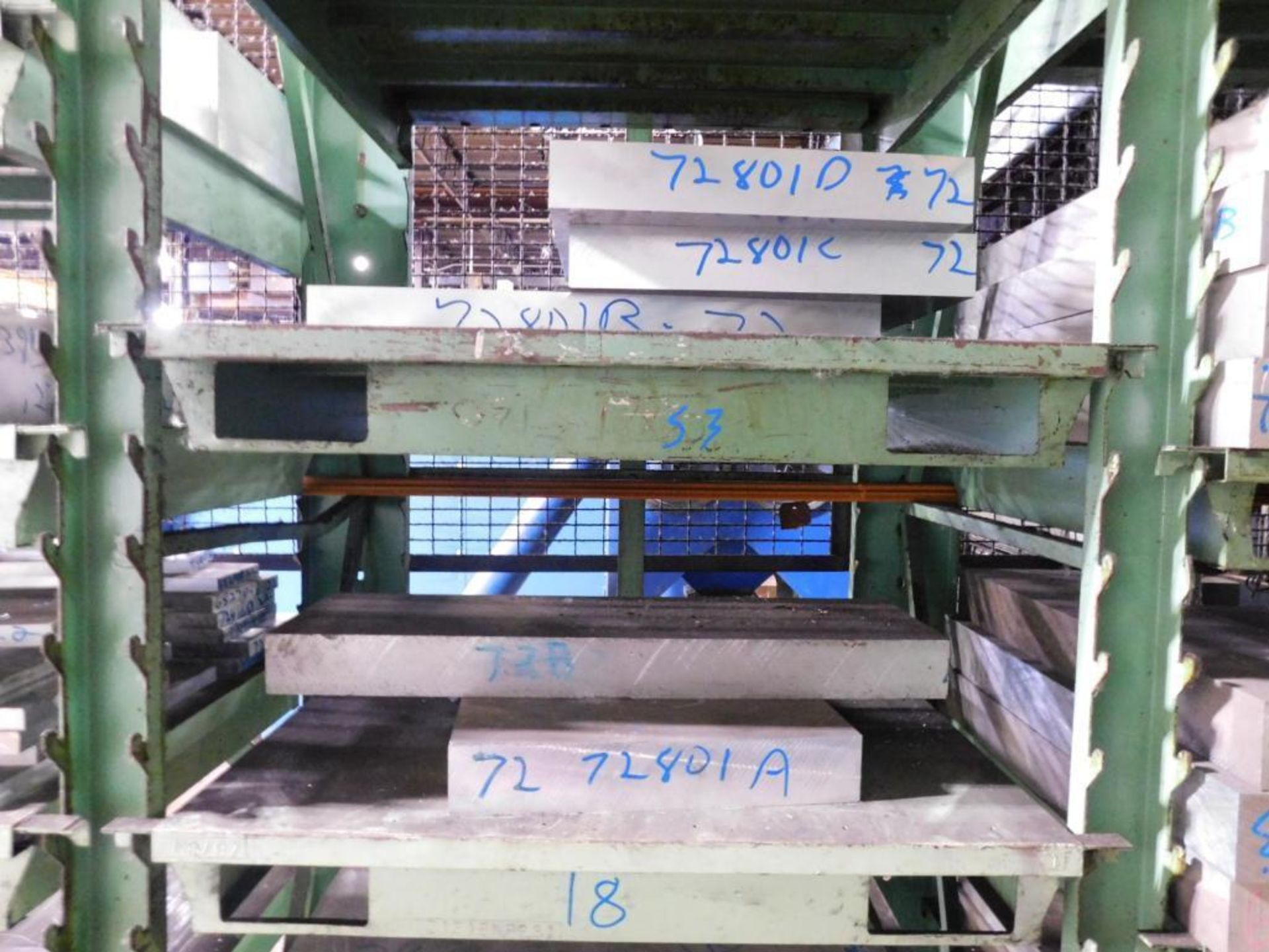 LOT: (25) Rows of Fortal Aluminum Alloy Blocks on (5) Sections of Racking (CERTS AVAILABLE) CLICK FO - Image 9 of 18