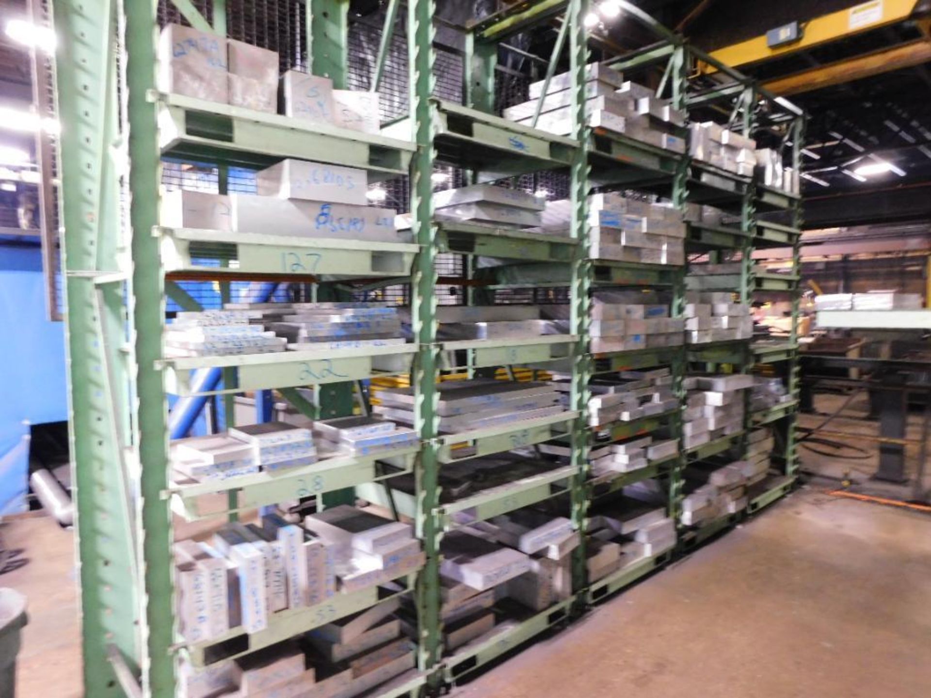 LOT: (25) Rows of Fortal Aluminum Alloy Blocks on (5) Sections of Racking (CERTS AVAILABLE) CLICK FO - Image 2 of 18