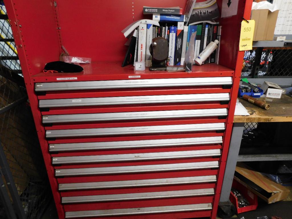 Rousseau Tooling Cabinet w/Misc. Tooling