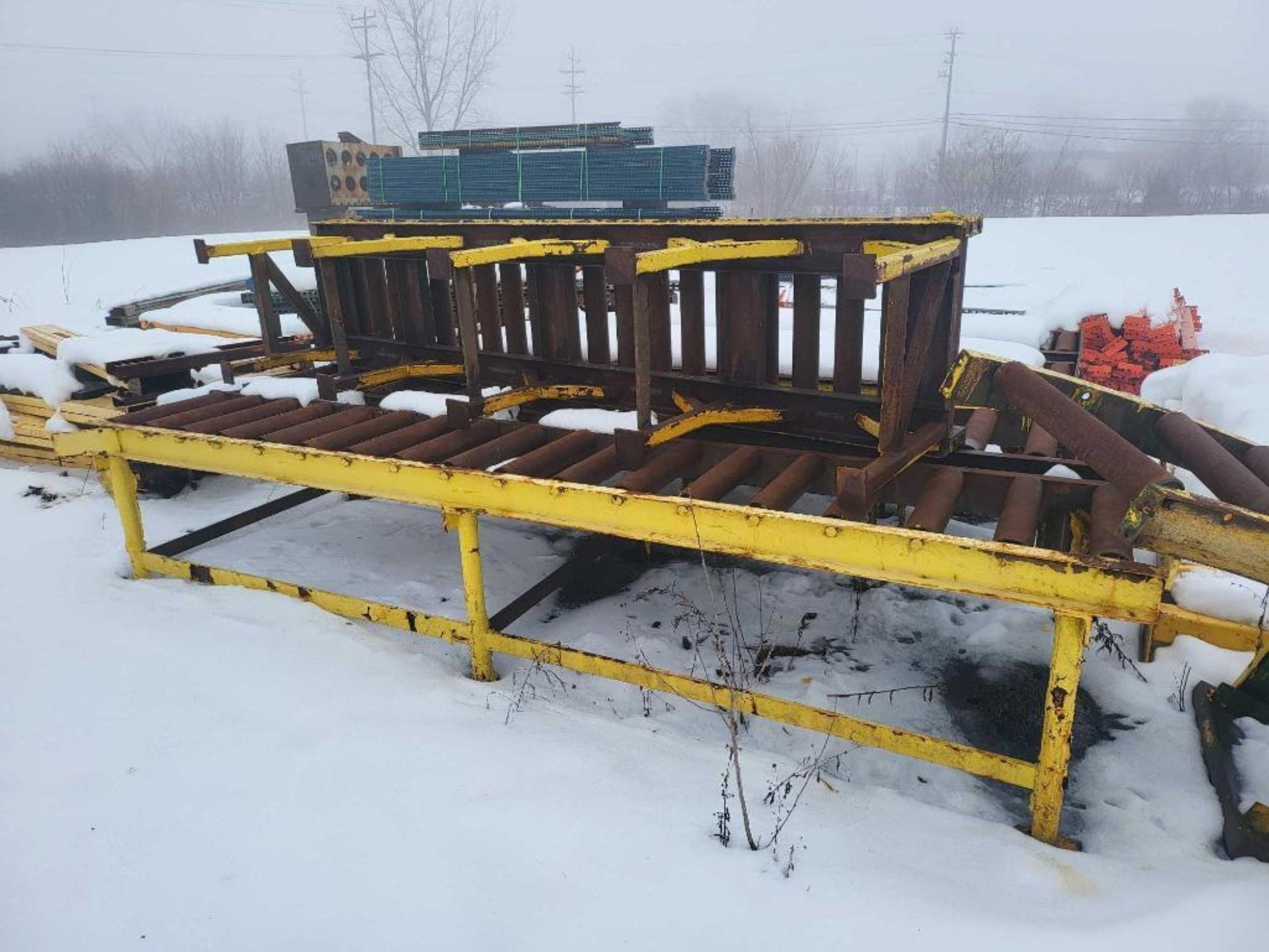 LOT: Assorted Conveyor & Cantilever Rack Uprights - Image 2 of 4