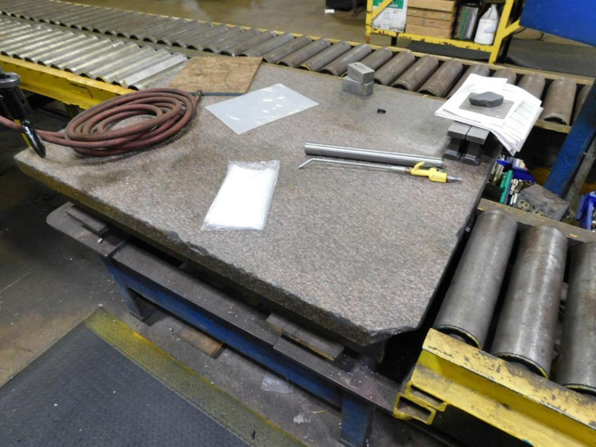 LOT: (1) 48" x 36" Granite Surface Plate on Steel Base, (1) 36" x 24" Granite Surface Plate on Steel - Image 4 of 4