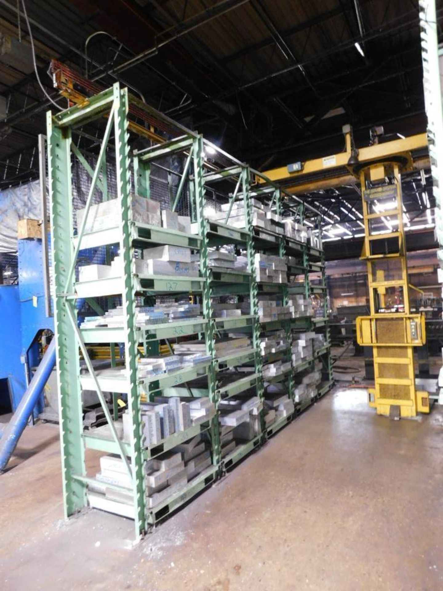 LOT: Vidmar Stak System Heavy Duty Steel Racking with Integrated Picker, 1-Ton Capacity (DELAYED REM - Image 11 of 15