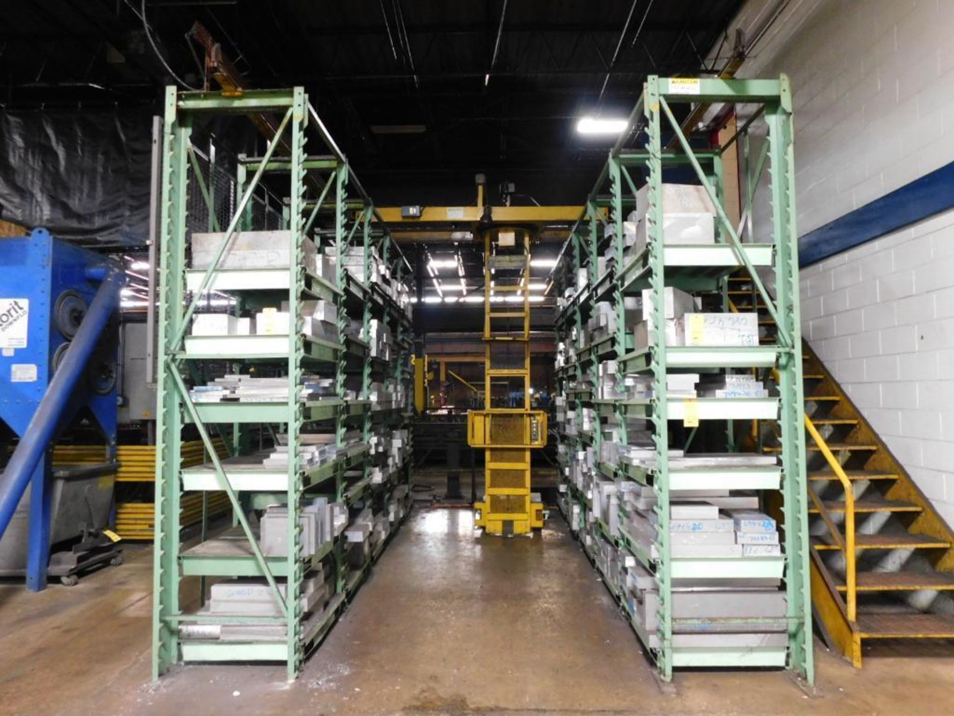LOT: Vidmar Stak System Heavy Duty Steel Racking with Integrated Picker, 1-Ton Capacity (DELAYED REM - Image 10 of 15