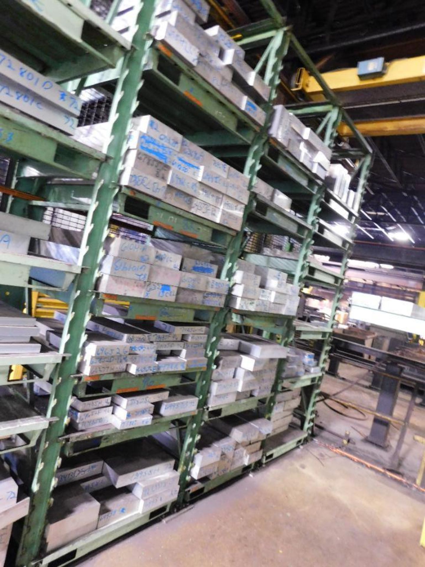 LOT: (25) Rows of Fortal Aluminum Alloy Blocks on (5) Sections of Racking (CERTS AVAILABLE) CLICK FO - Image 3 of 18