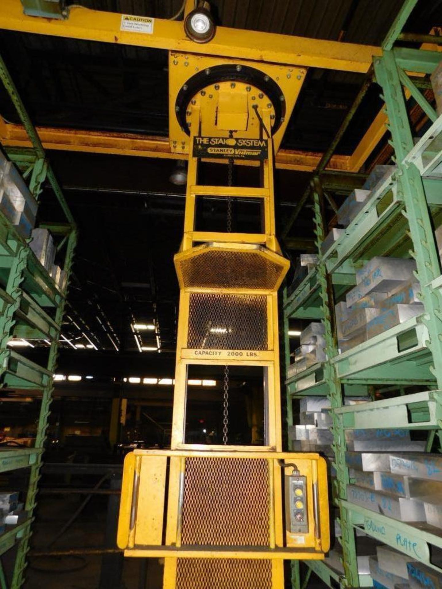 LOT: Vidmar Stak System Heavy Duty Steel Racking with Integrated Picker, 1-Ton Capacity (DELAYED REM - Image 2 of 15