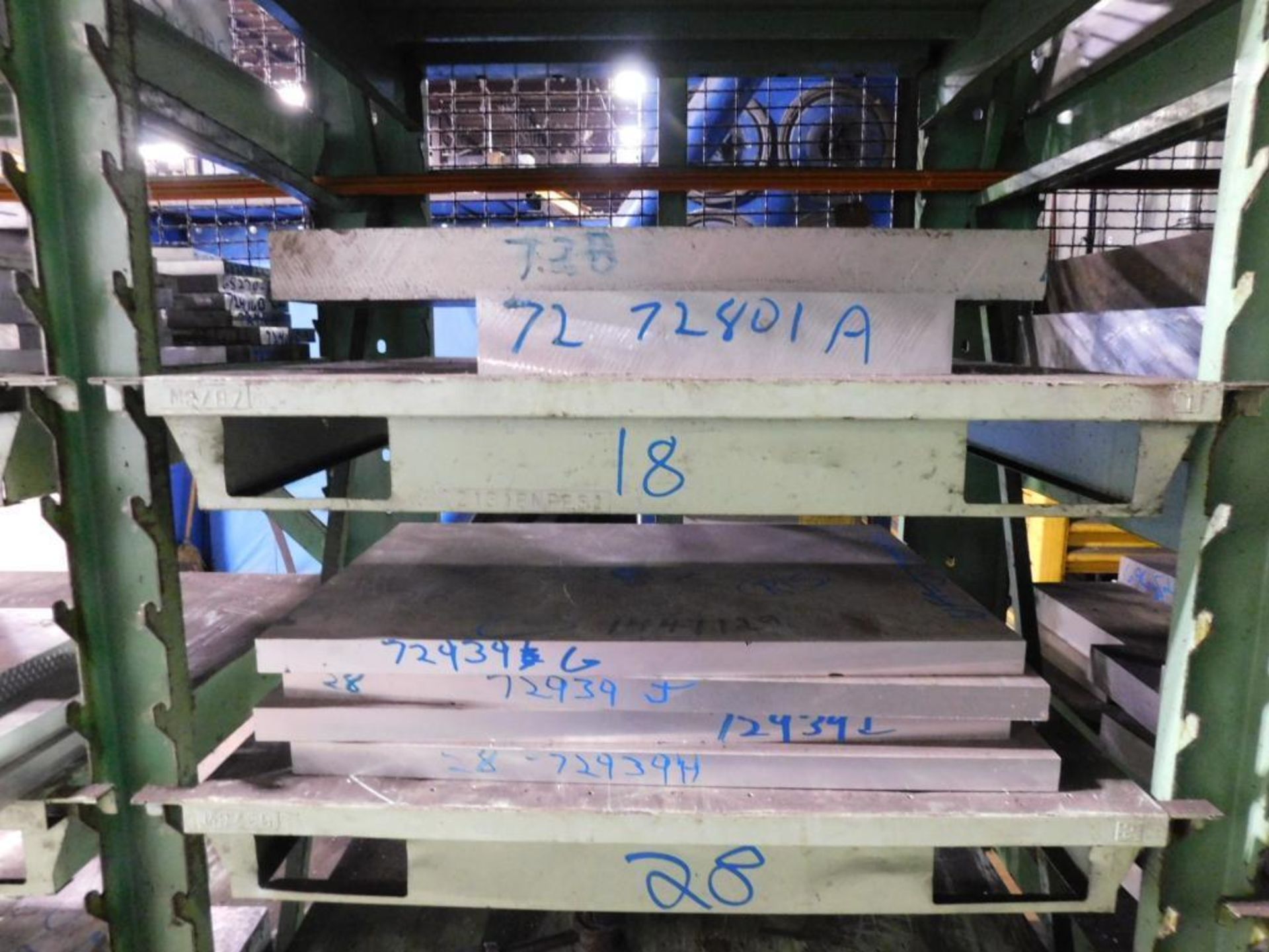 LOT: (25) Rows of Fortal Aluminum Alloy Blocks on (5) Sections of Racking (CERTS AVAILABLE) CLICK FO - Image 8 of 18