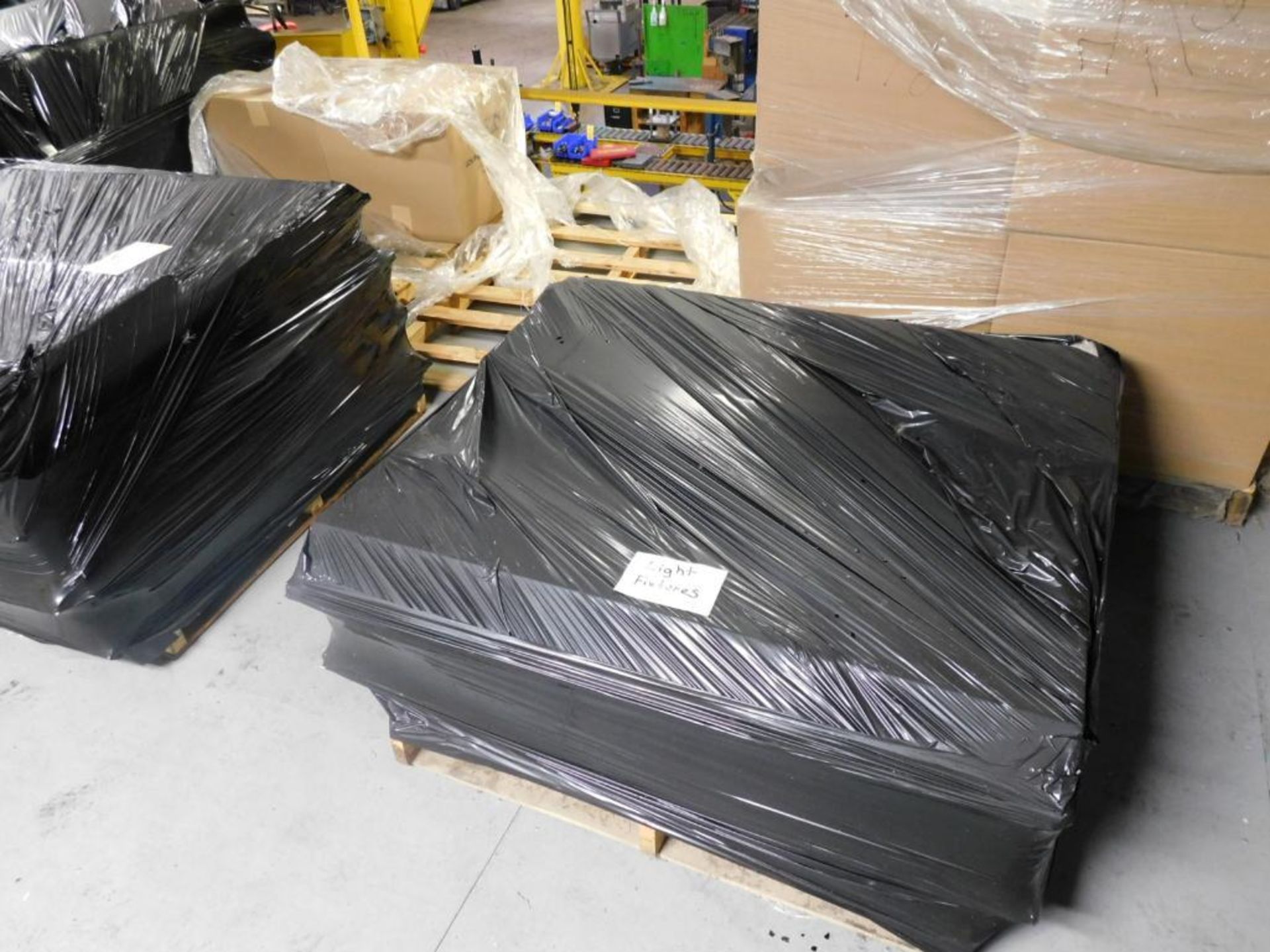 LOT: Contents of Mezzanine, Titan 5,500 Lb. Pallet Jack, Assorted Shipping Tubes, Paper Cores, Foam - Image 3 of 10