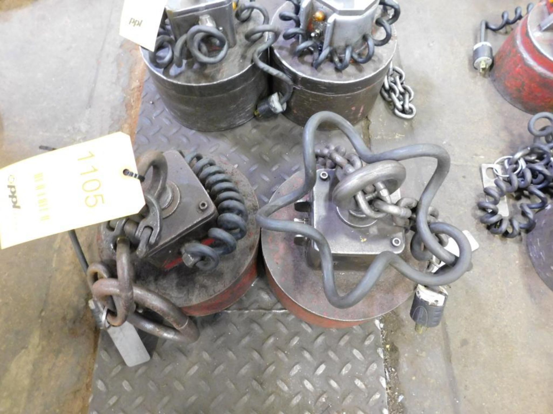 LOT: (2) 2,400 Lb. (approx.) Electromagnetic Lifting Magnets - Image 2 of 2
