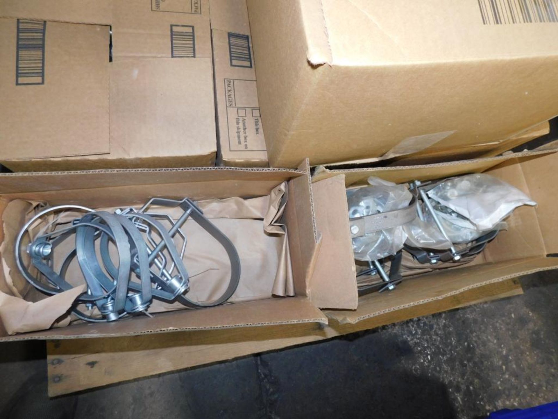 LOT: Assorted Plumbing, PVC, Clever Hangers on (2) Pallets - Image 8 of 9