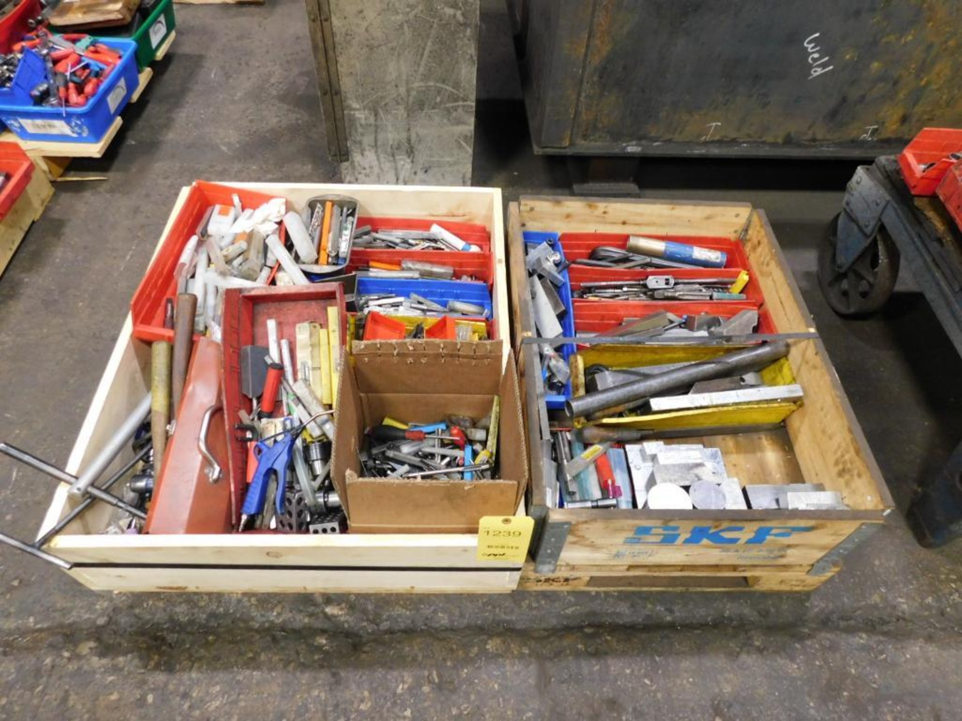 LOT: (2) Crates with Assorted Tooling