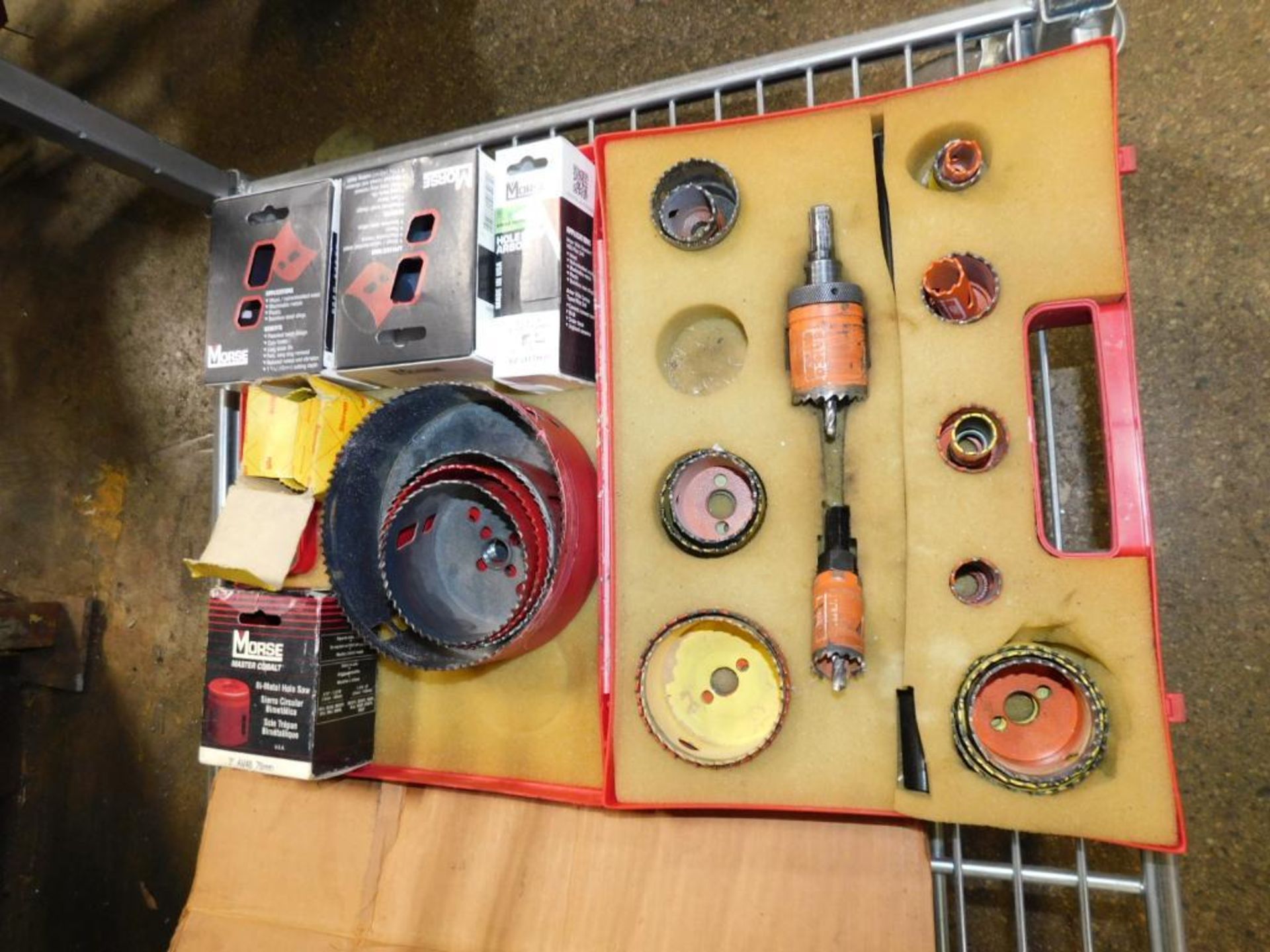 LOT: Assorted Ridgid Pullers, Pullers, Soldering Guns, Starrett Hole Saws, Hole Saws - Image 4 of 4