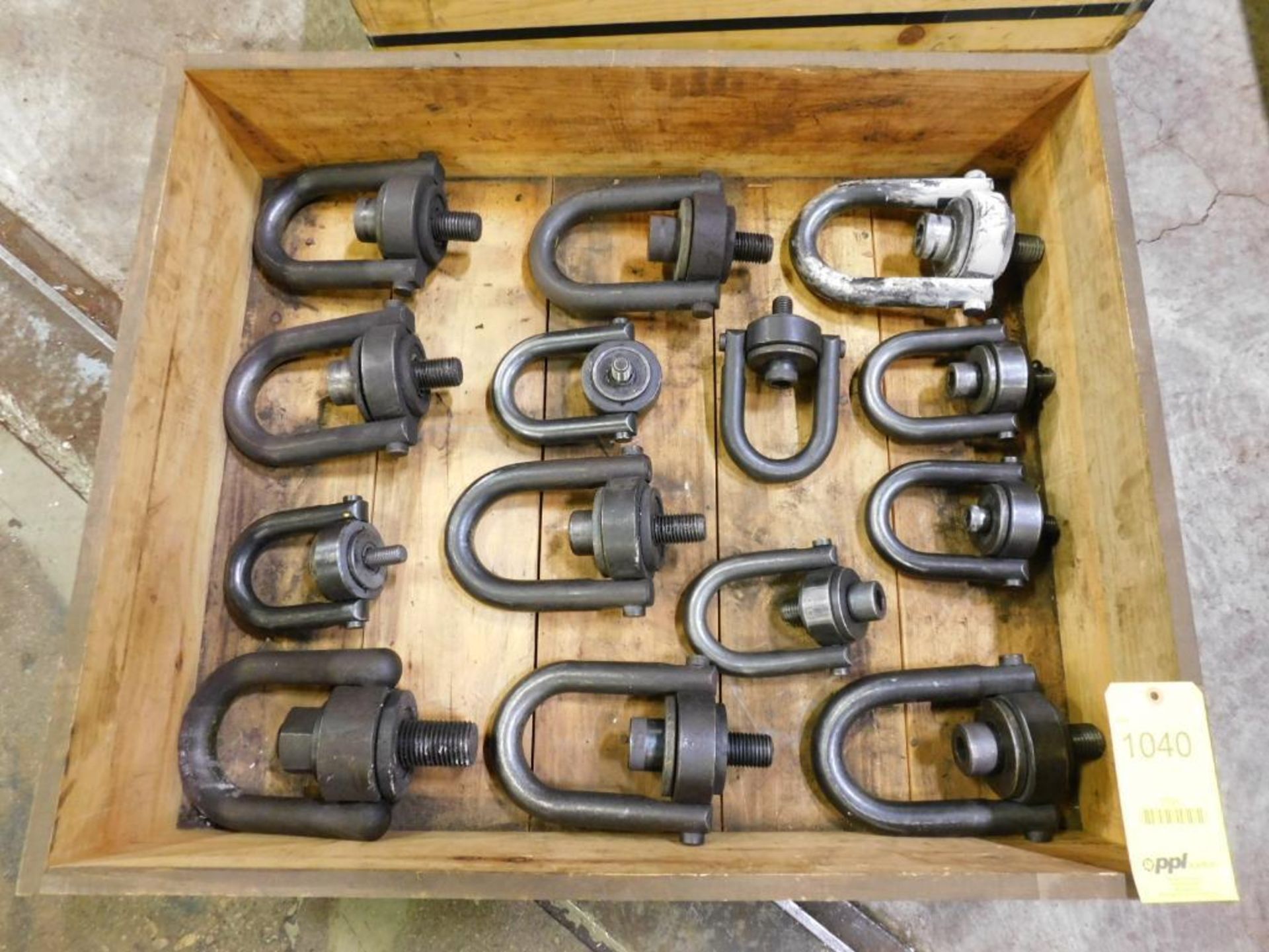 LOT: (14) Assorted Swivel Hoist Rings