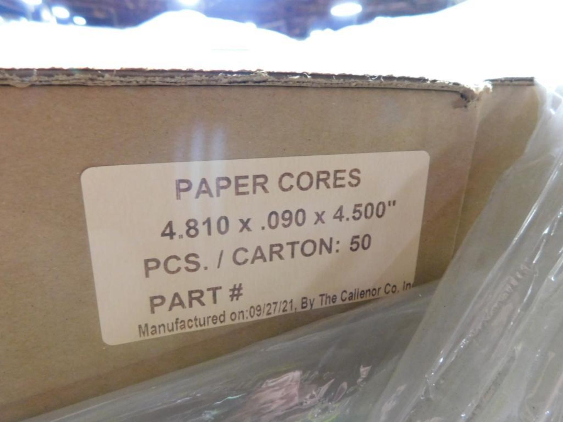LOT: Contents of Mezzanine, Titan 5,500 Lb. Pallet Jack, Assorted Shipping Tubes, Paper Cores, Foam - Image 10 of 10