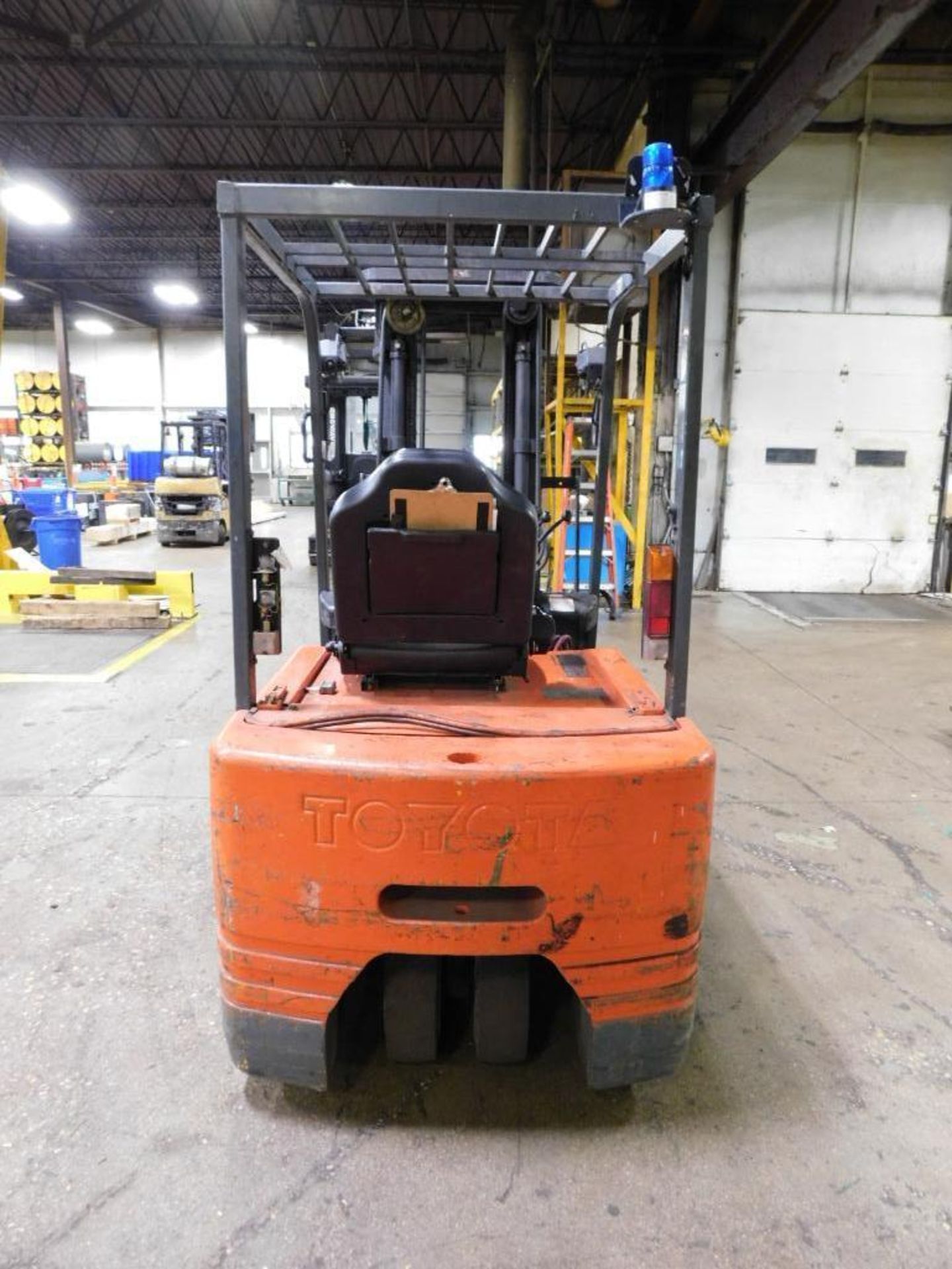 Toyota 3,450 Lb. Electric Forklift Model 5FBE20, S/N 10222, Solid Tires, 189" Max Lift Height, 3-Sta - Image 3 of 17