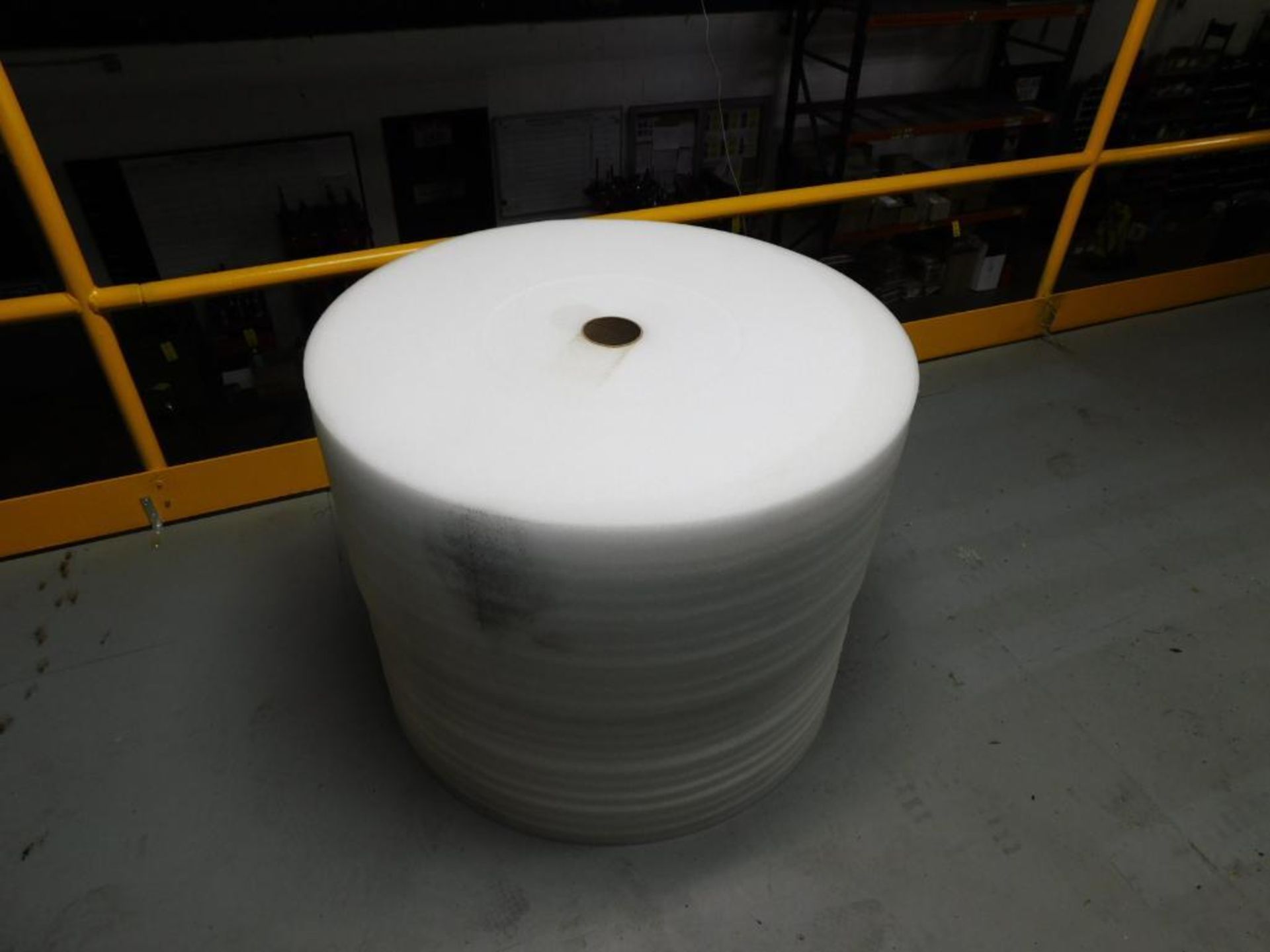 LOT: Contents of Mezzanine, Titan 5,500 Lb. Pallet Jack, Assorted Shipping Tubes, Paper Cores, Foam - Image 7 of 10