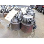 LOT: (2) 1,200 Lb. (approx.) Electromagnetic Lifting Magnets