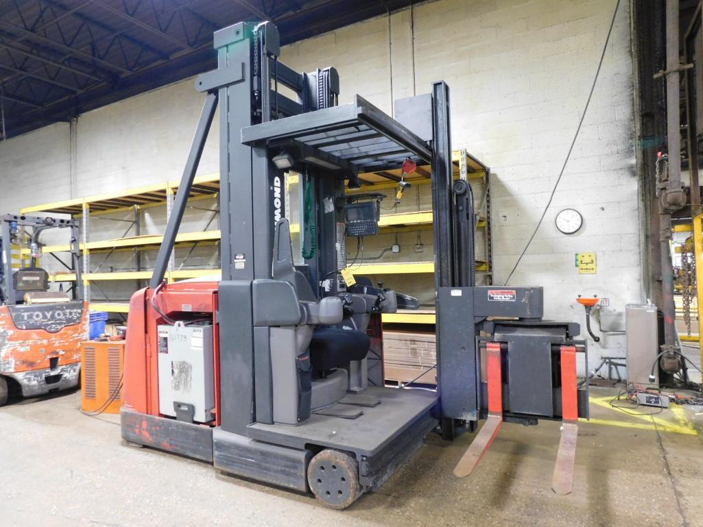Raymond 3,000 Lb. Electric Swing Reach Turret Truck Model-SA-CSR30TT, S ...