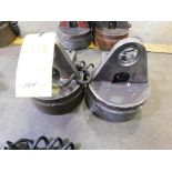 LOT: (2) 1,200 Lb. (approx.) Electromagnetic Lifting Magnets