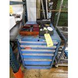 LOT: 5-Drawer Lista Tool Cabinet w/Safety Lock , Oil Equipment & Assorted Testing Equipment