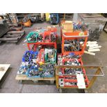 LOT: (4) Carts & (1) Pallet of Assorted Tie-Down Equipment