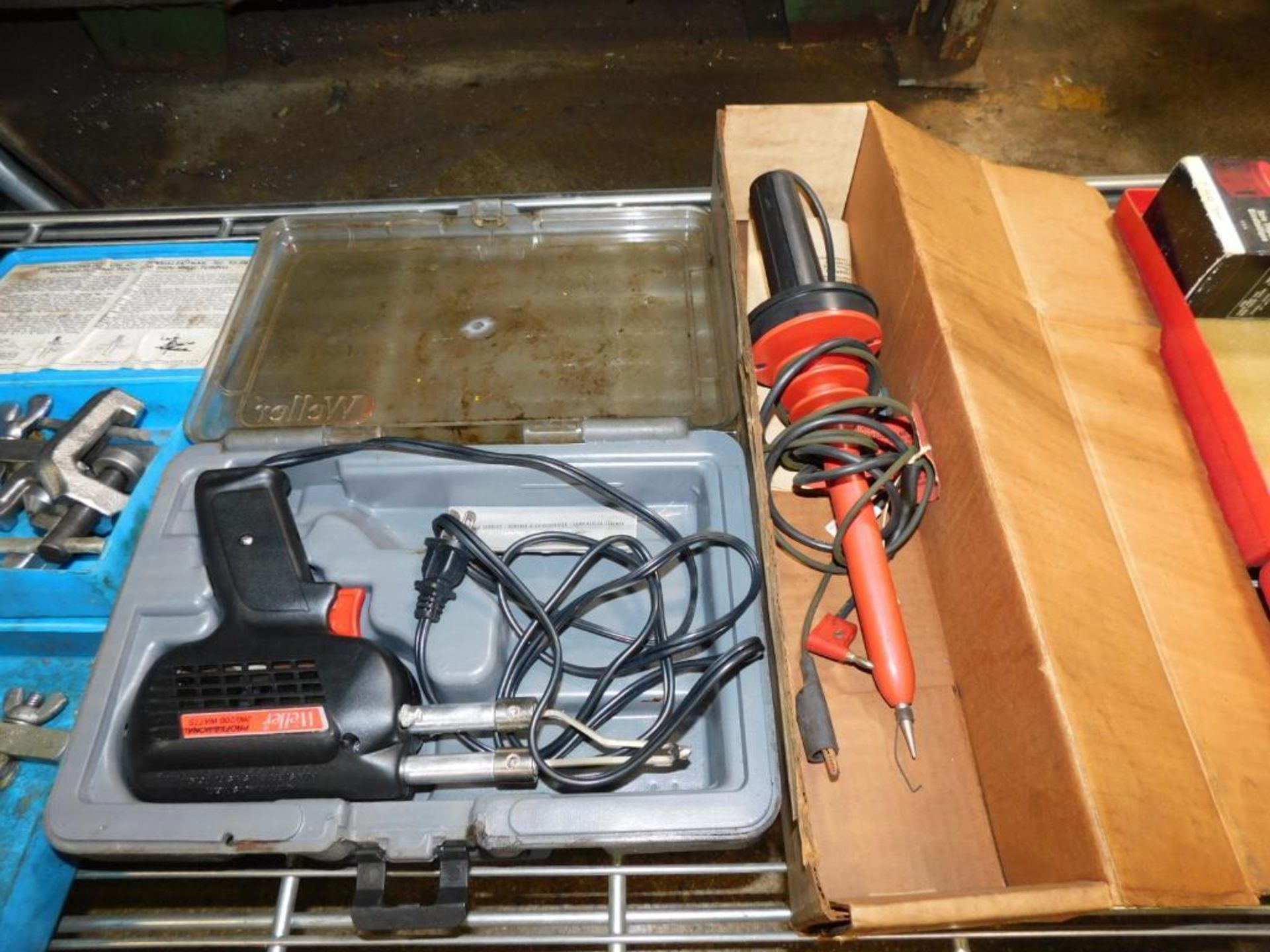 LOT: Assorted Ridgid Pullers, Pullers, Soldering Guns, Starrett Hole Saws, Hole Saws - Image 3 of 4