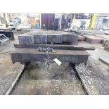 100" x 70" Heavy Duty Rail Cart (DELAYED REMOVAL, CONTACT SITE MANAGER)
