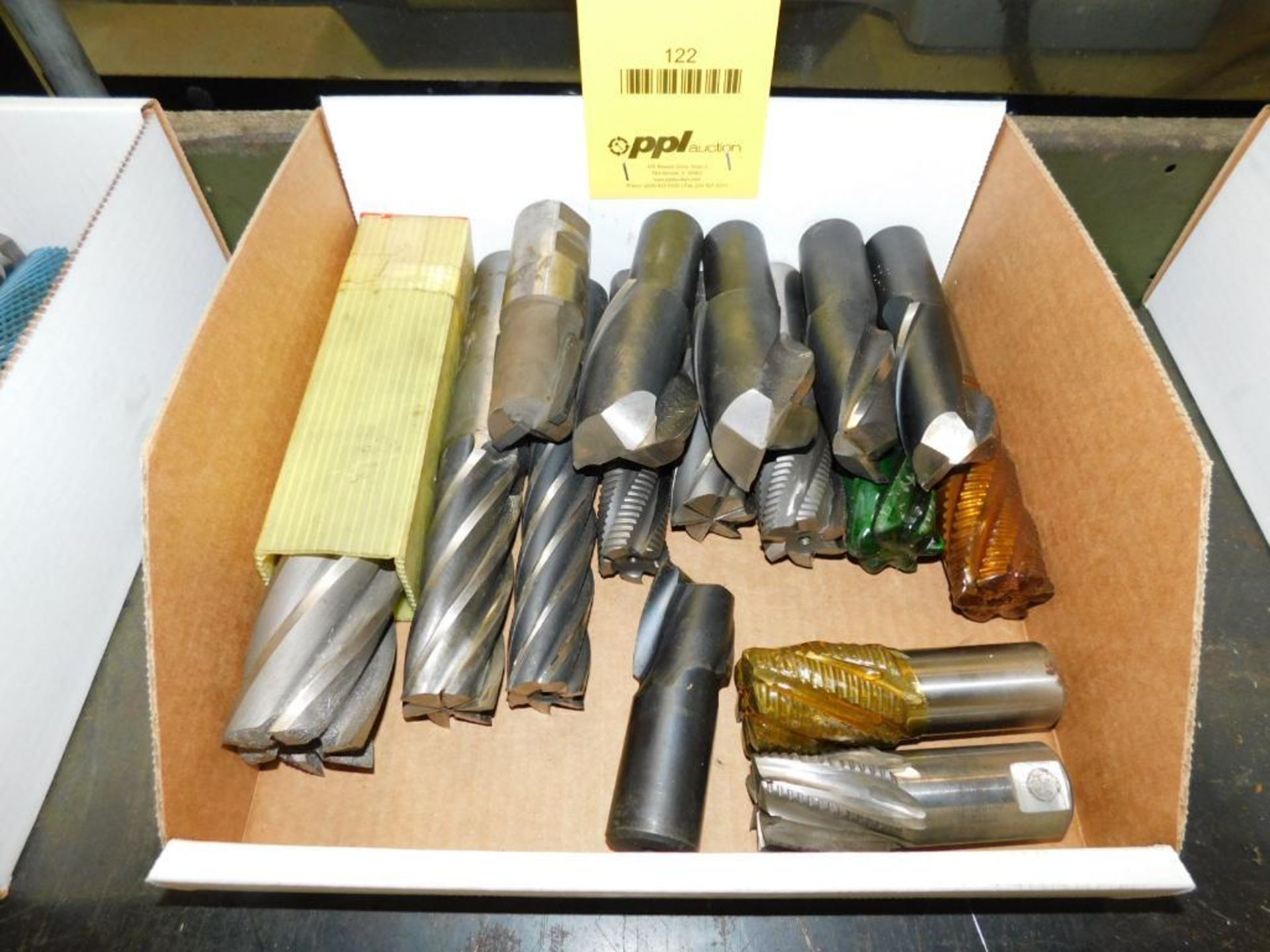 LOT: (16) Assorted HSS Endmills