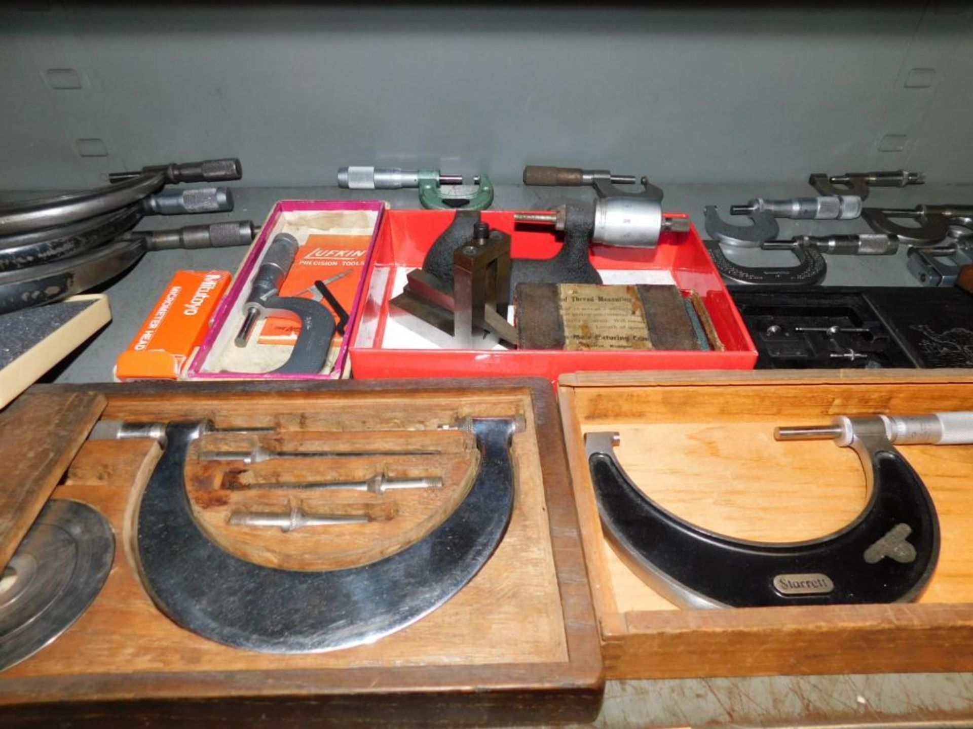 LOT: Contents of Shelf: Assorted Micrometers - Image 2 of 8