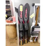 LOT: Pair of O'Brien Sport Cut Free Carve Skis