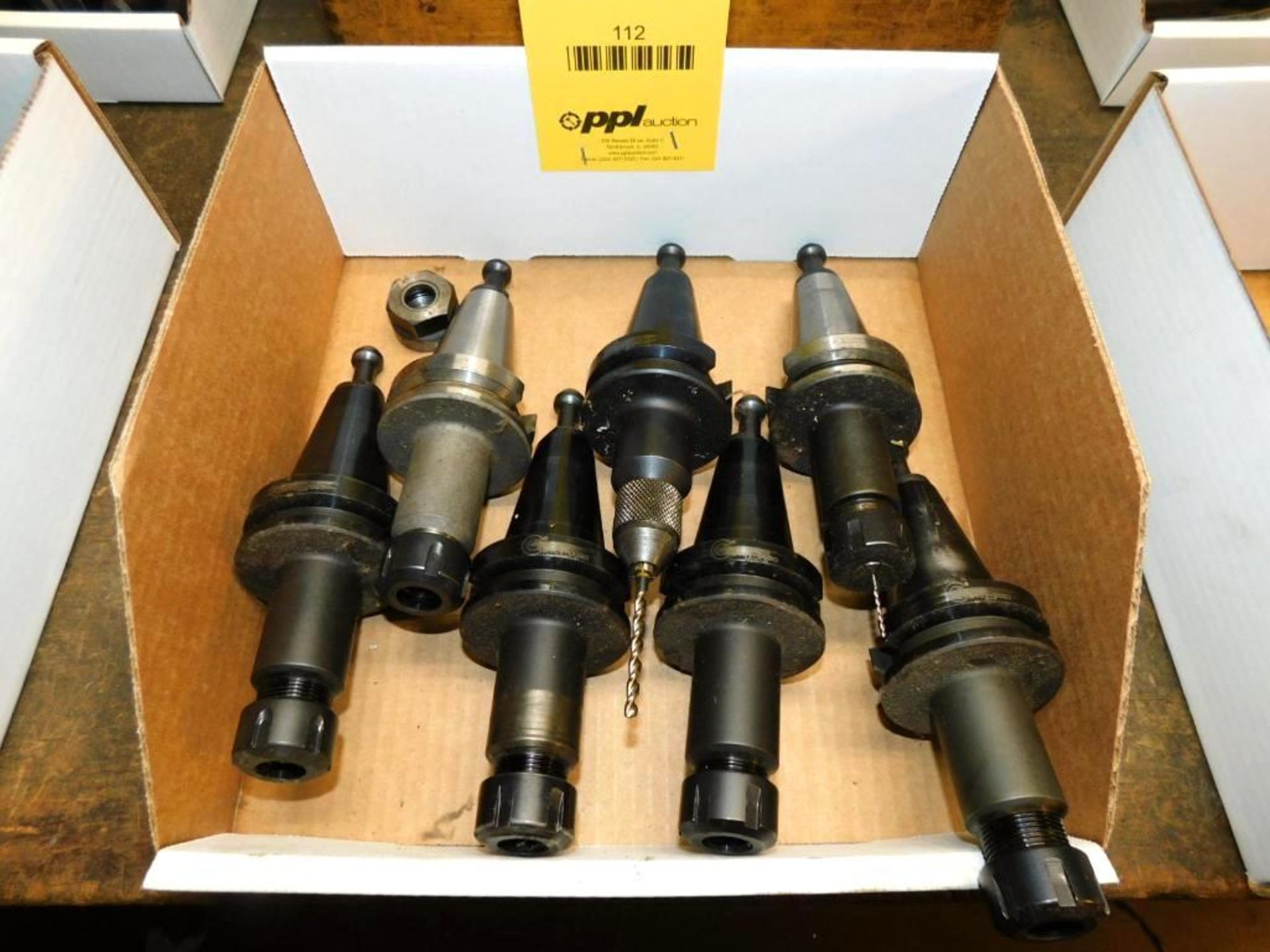 LOT: (7) Assorted Command BT40 ER 20 CNC Tool Collet Holders - Image 2 of 4