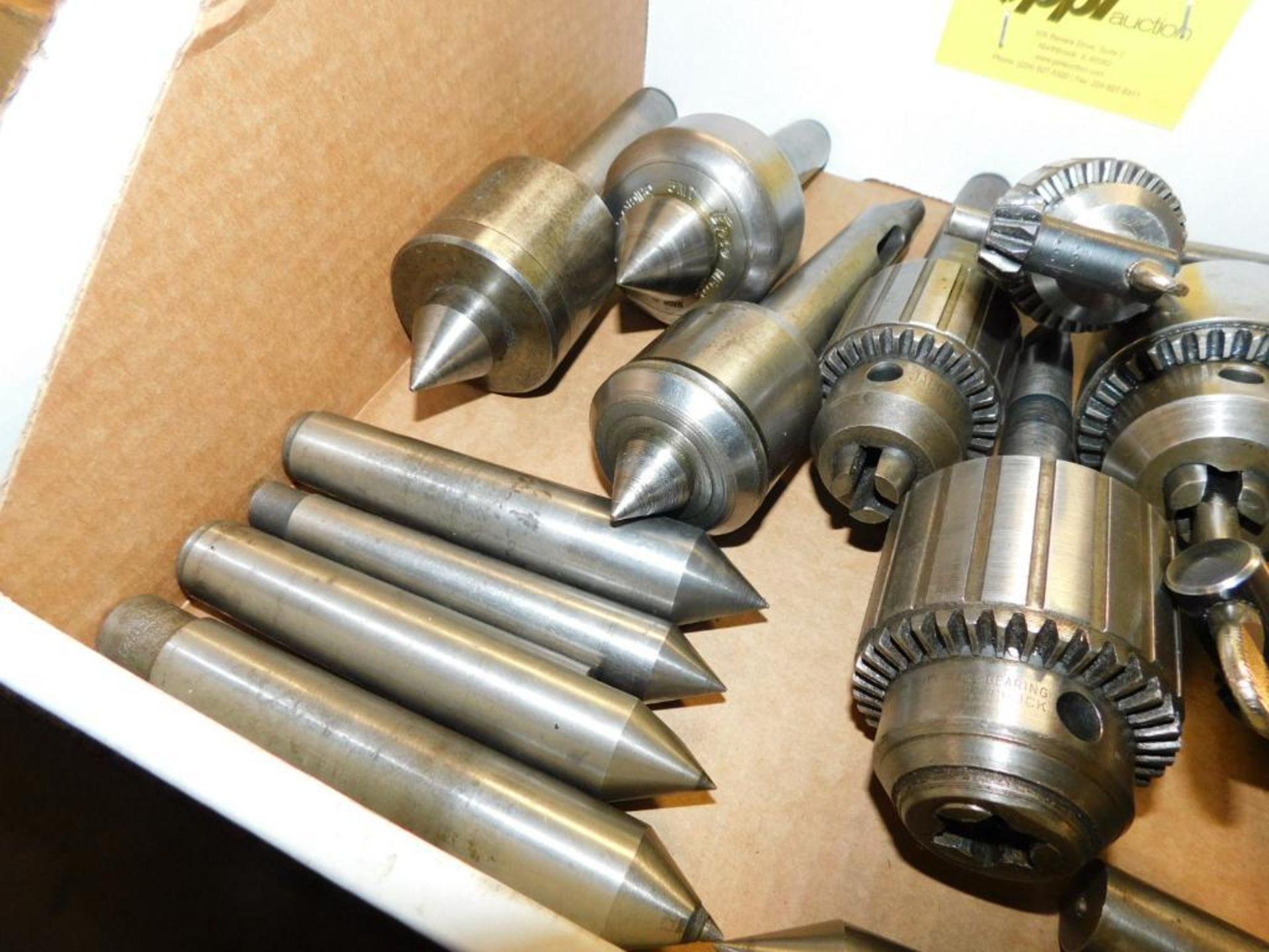 LOT: Assorted Drill Chucks & Centers - Image 3 of 4
