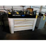 MecaTools 4-Drawer Rolling Tooling Cabinet w/24" x 16" Granite Plate on Top (EMPTY - NO CONTENTS)