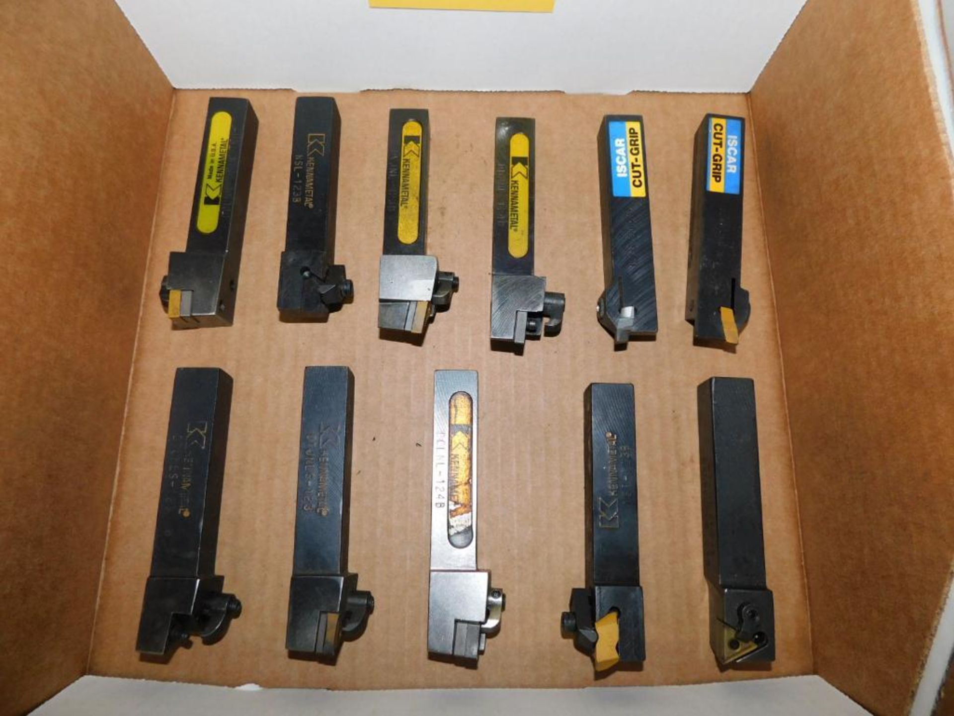 LOT: (8) Assorted Kennametal Cutters, (2) Iscar Cut-Grip Cutters, Cutter - Image 2 of 4