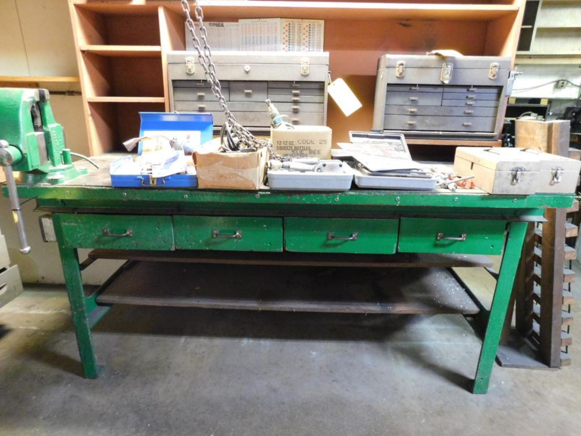 Columbian 4-1/2" Vise on 72" x 34" Work Bench (NO CONTENTS, DELAYED REMOVAL, CONTACT SITE MANAGER) - Image 5 of 7