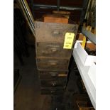 LOT: (6) Vintage Wood Drawers